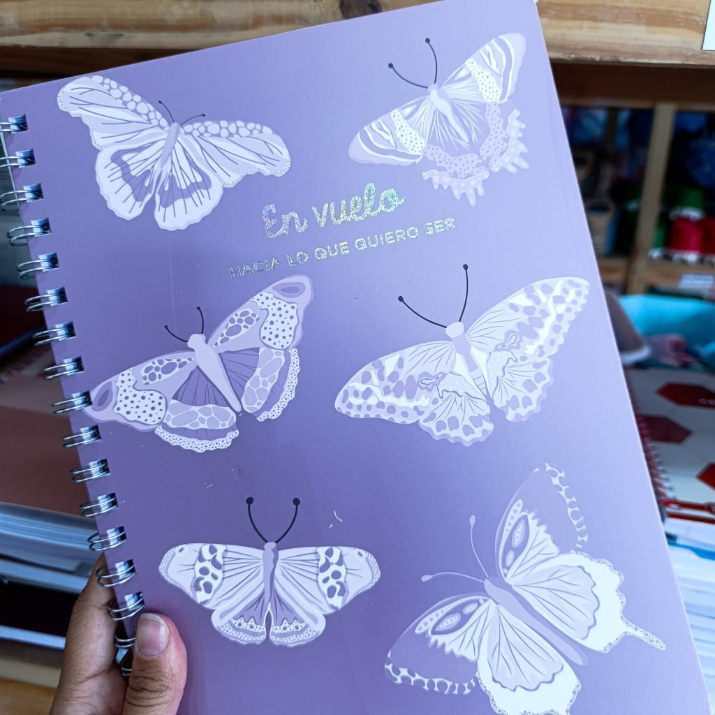 Cuaderno Semirigido Premium Tornasolado