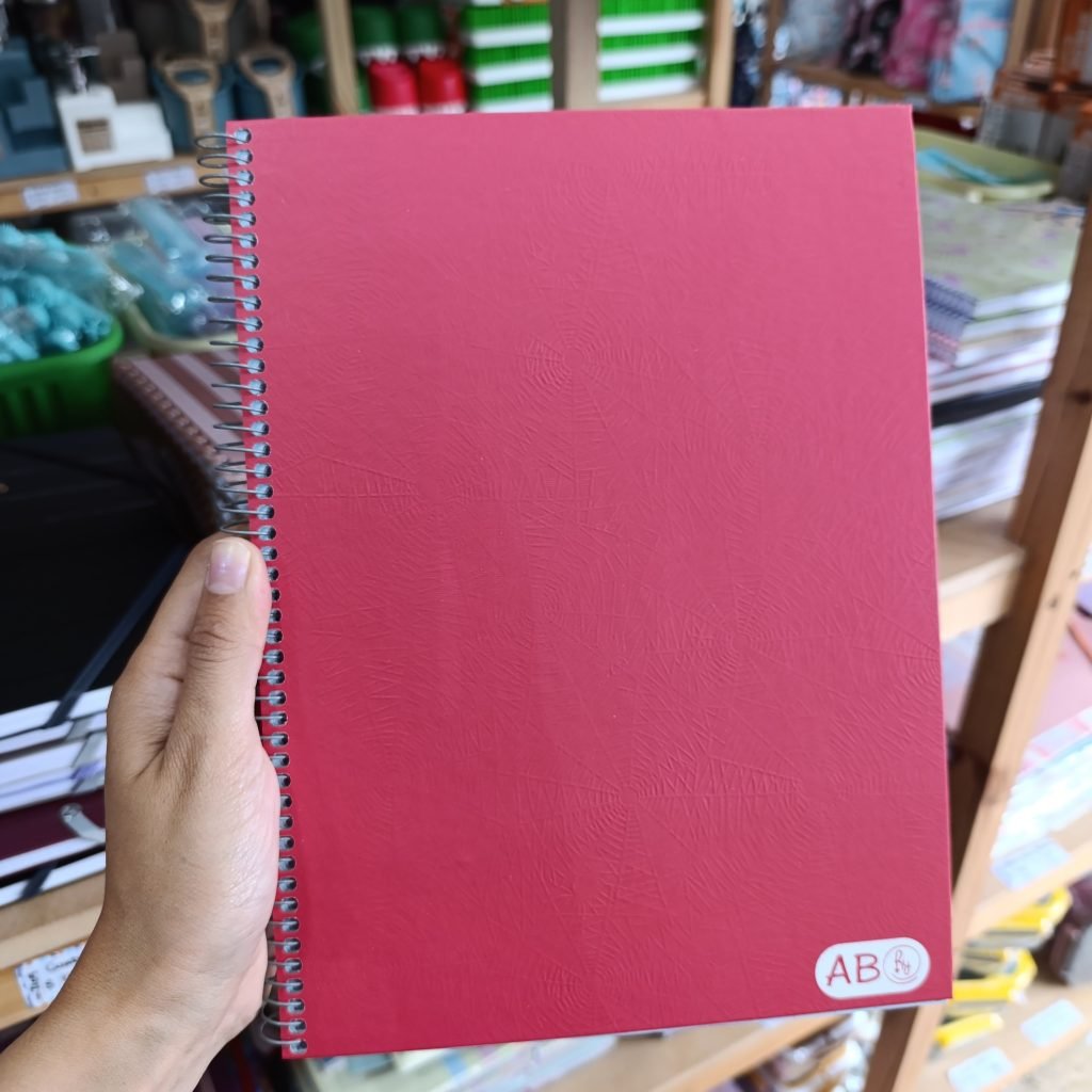 Cuaderno AB Rojo 60 Hjs