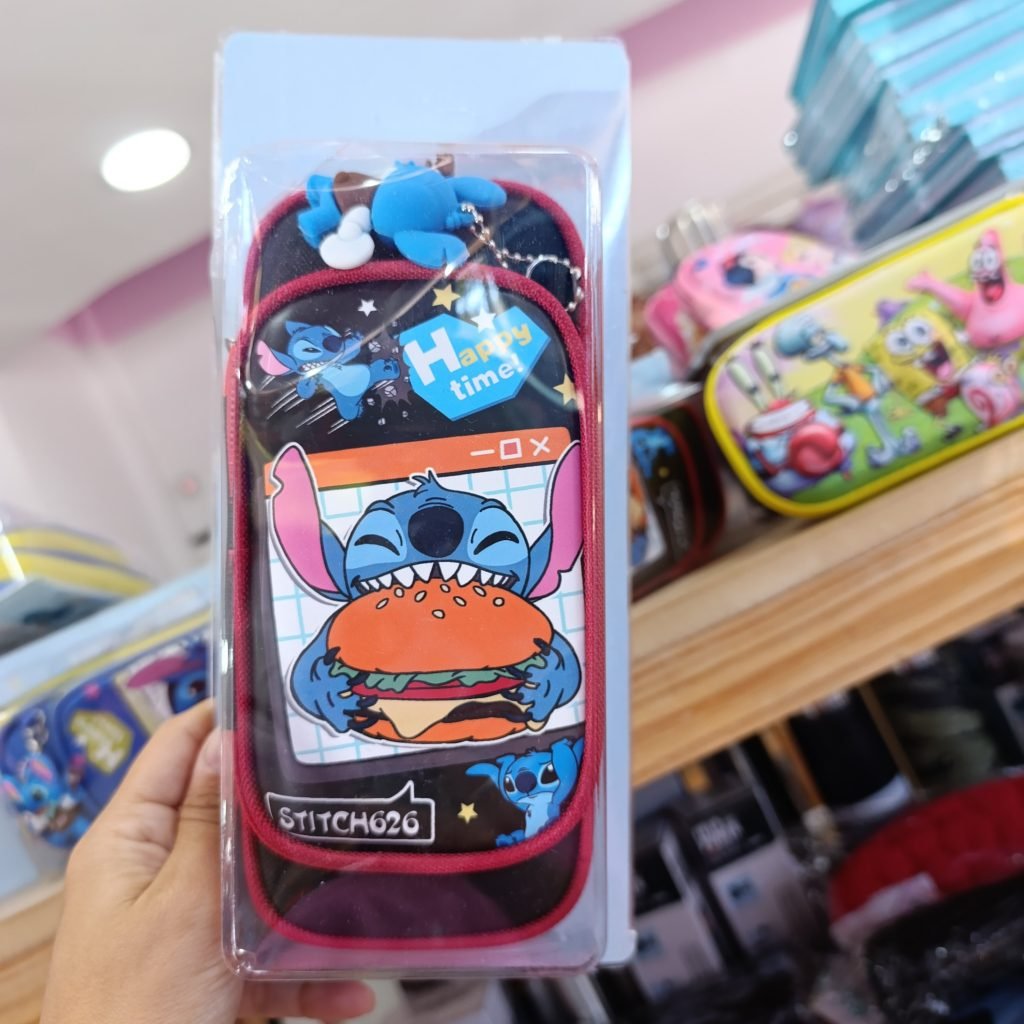 Cartuchera Stitch 2 pisos