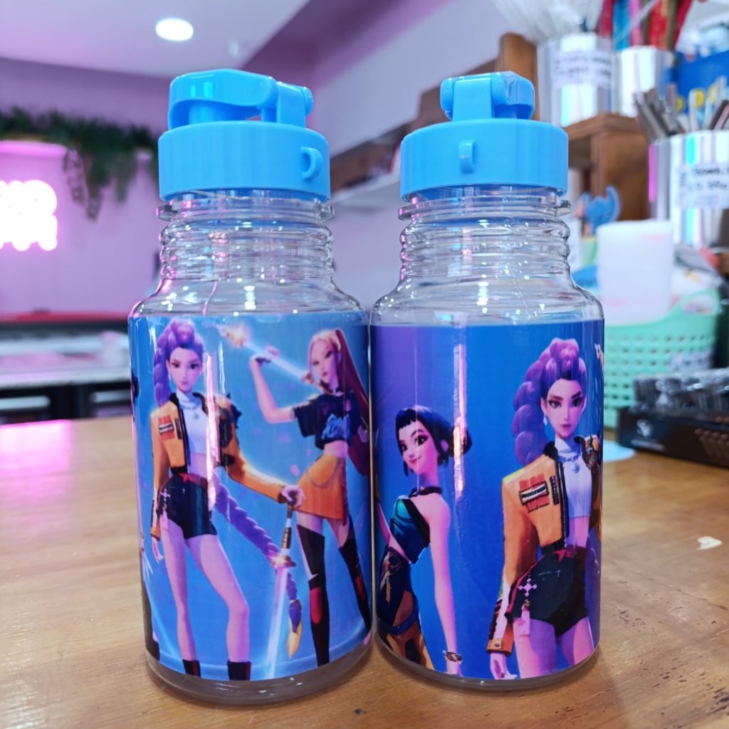 Botella Guerreras K POP C/Tapa Flip 360 cc