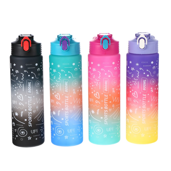 Botella 800ml Garabatos