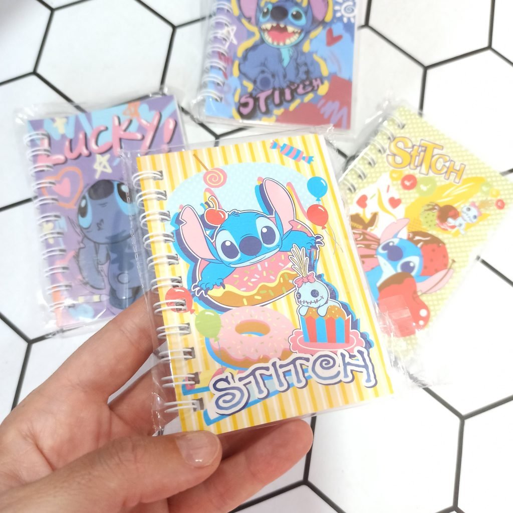 Mini Libreta Stitch