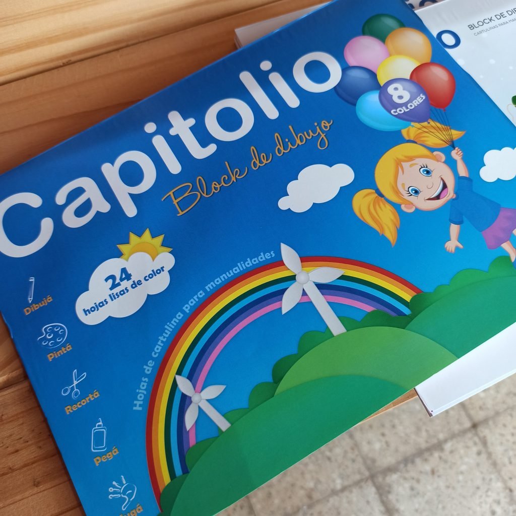 Block Hojas Colores Capitolio 24 Hjs