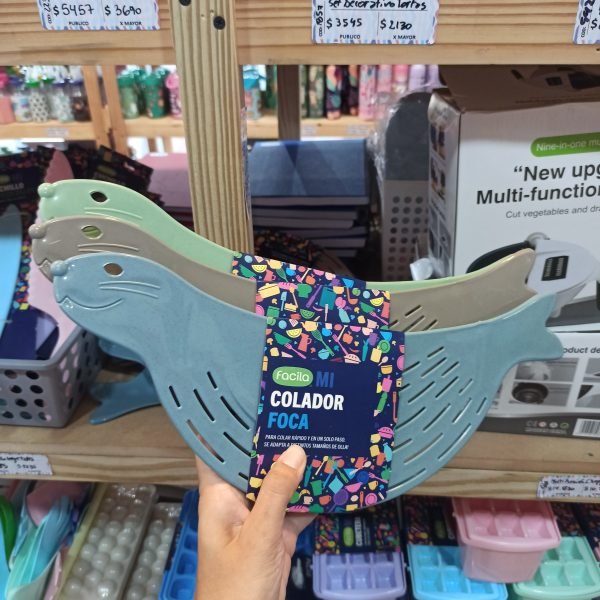 Colador Foca Bambu