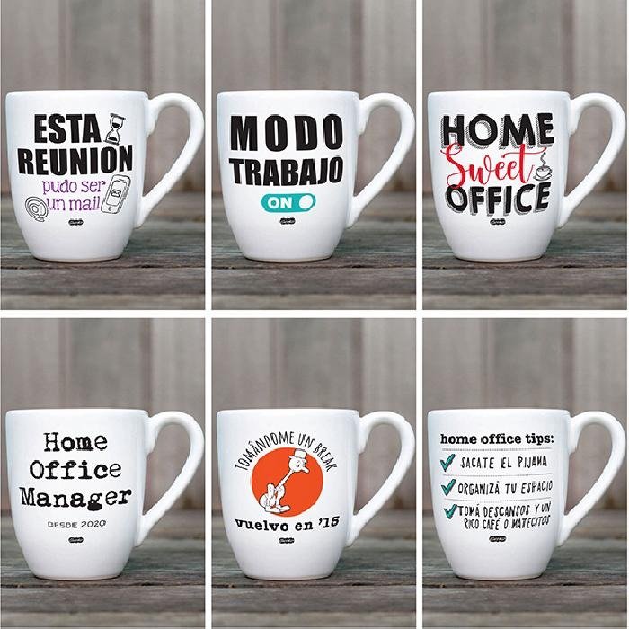 Taza Home Office - Bombe 10 cm