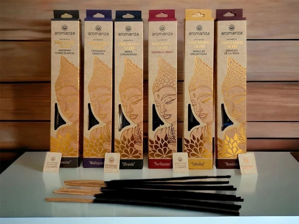 Sahumerios Tibetanos Slim x 10 u