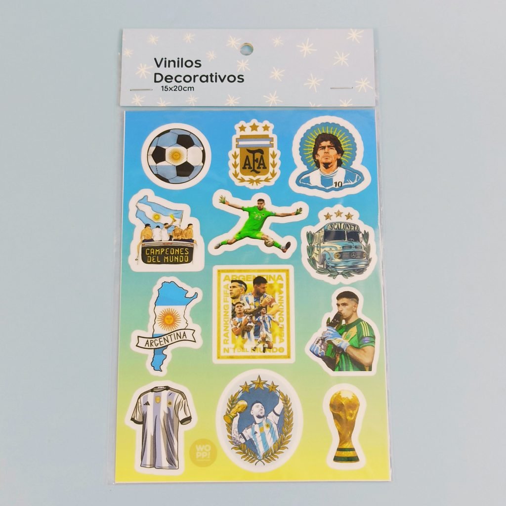 Arg AFA - Plancha de Stickers 15x21