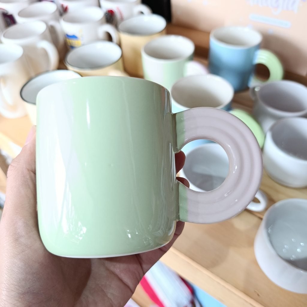 Taza Ceramica Asa Grande