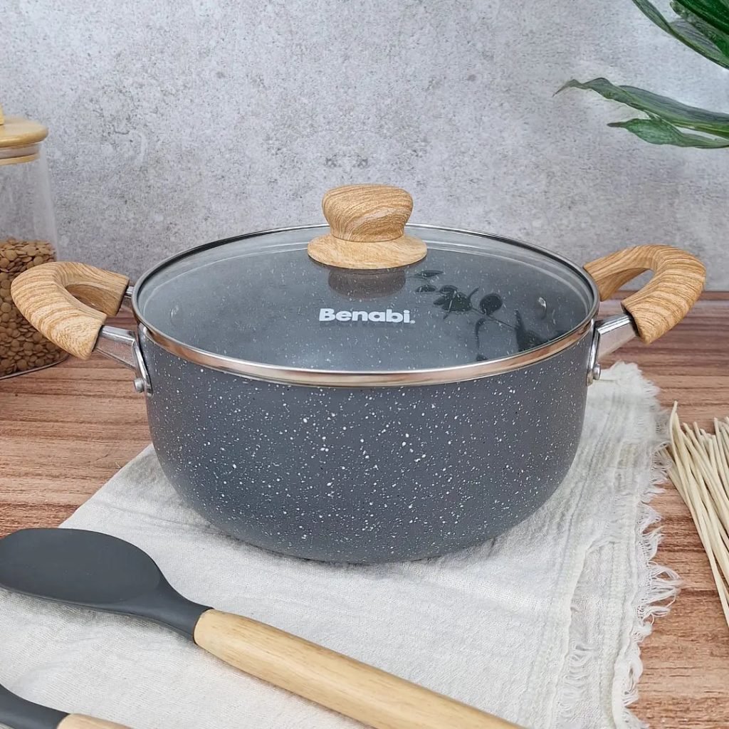 Cacerola 26 cm gris