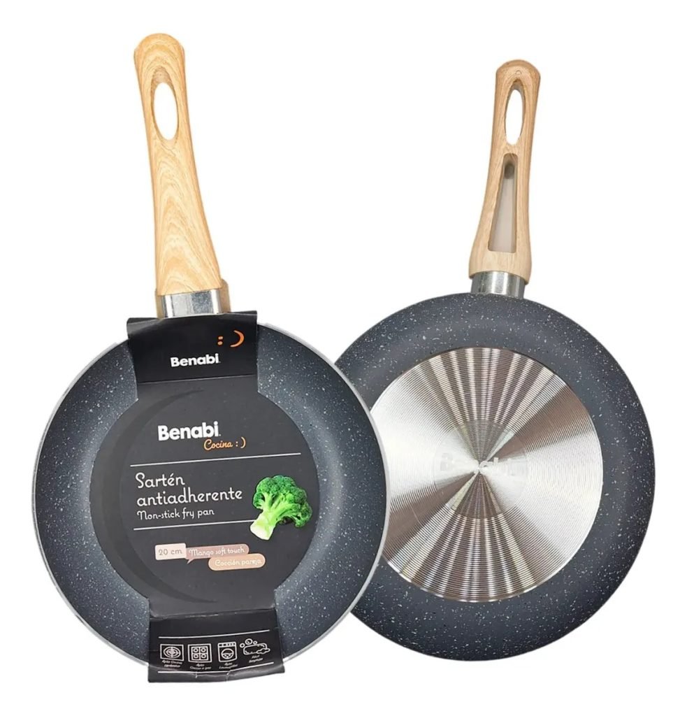 Sarten 20 cm gris