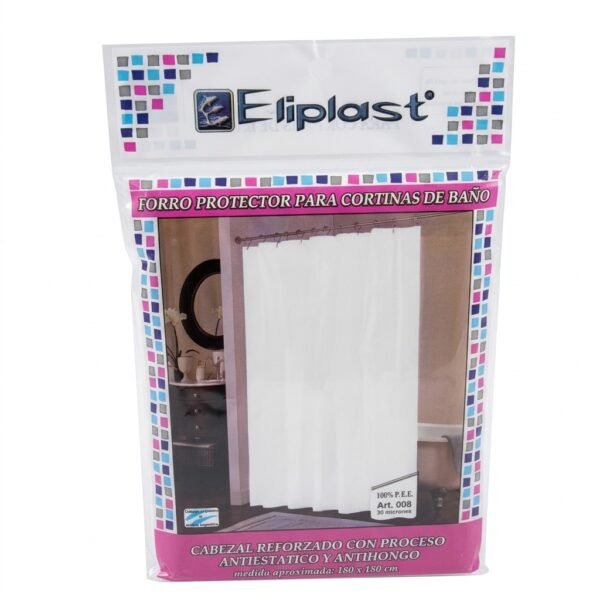 Protector para Cortina de Baño 180x180cm