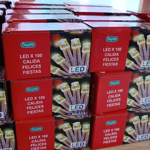 Luz  led navidad arroz calida